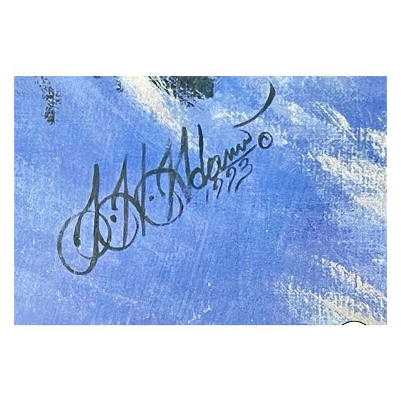 Hermon Adams "U.S. Marshal" Limited Edition Print Signed - Picture 7 of 8